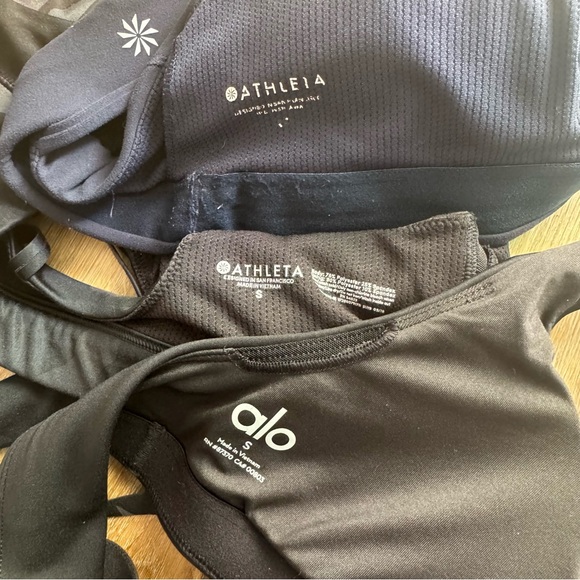 Alo Athleta strappy sports bra bundle - Picture 3 of 3